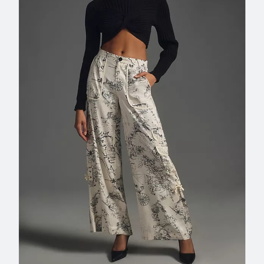By Anthropologie Palazzo Utility pants 👖